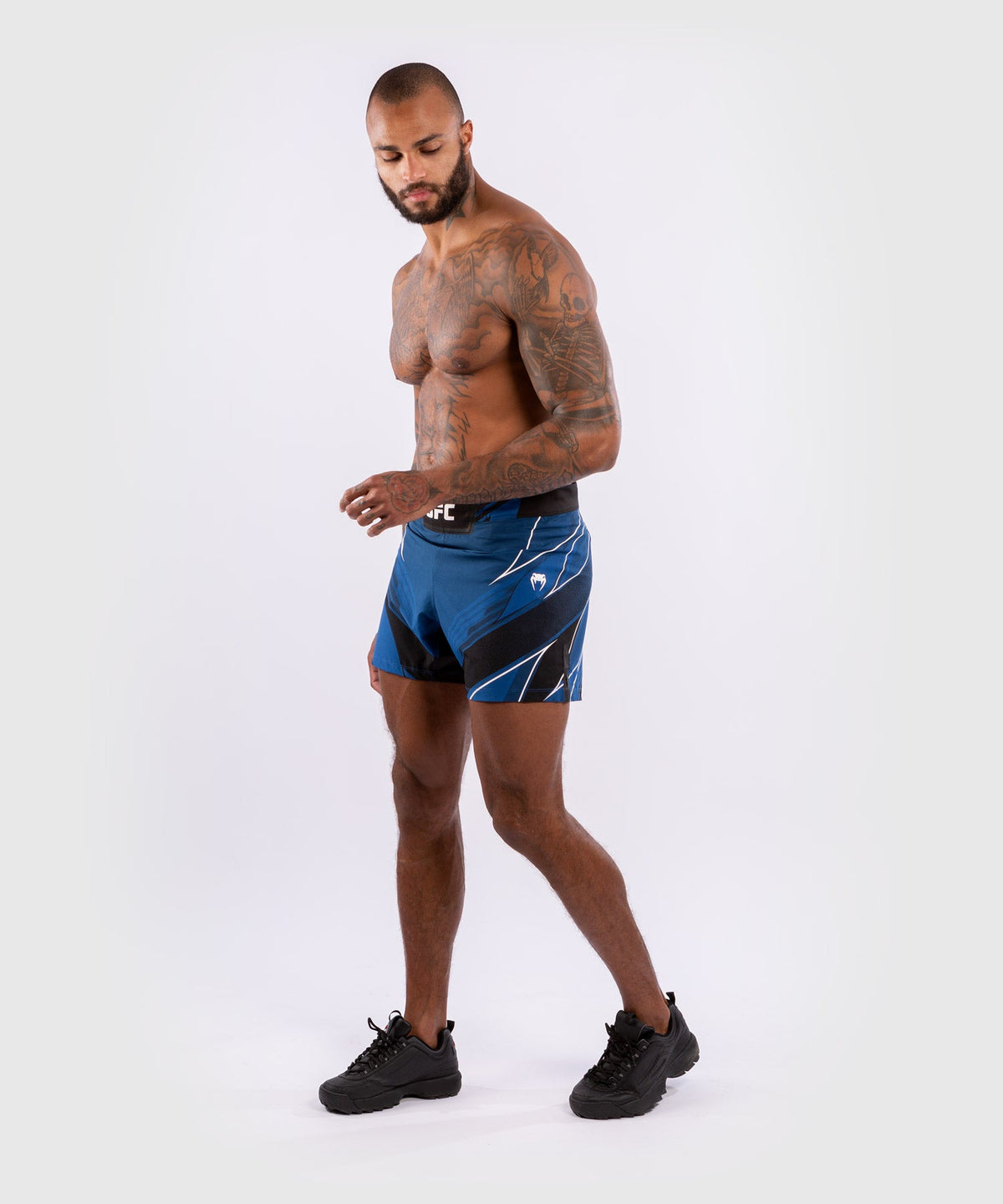 Fightshort Homme UFC Venum Authentic Fight Night - Coupe Courte - Bleu