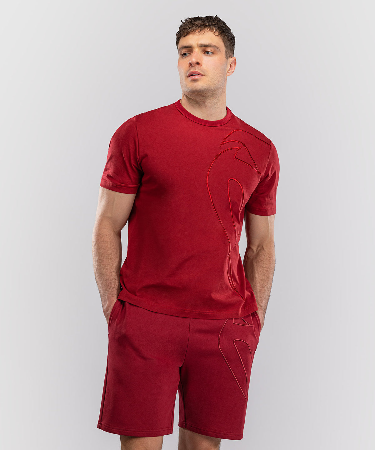 Venum Giant 3D Cotton T-Shirt - Red