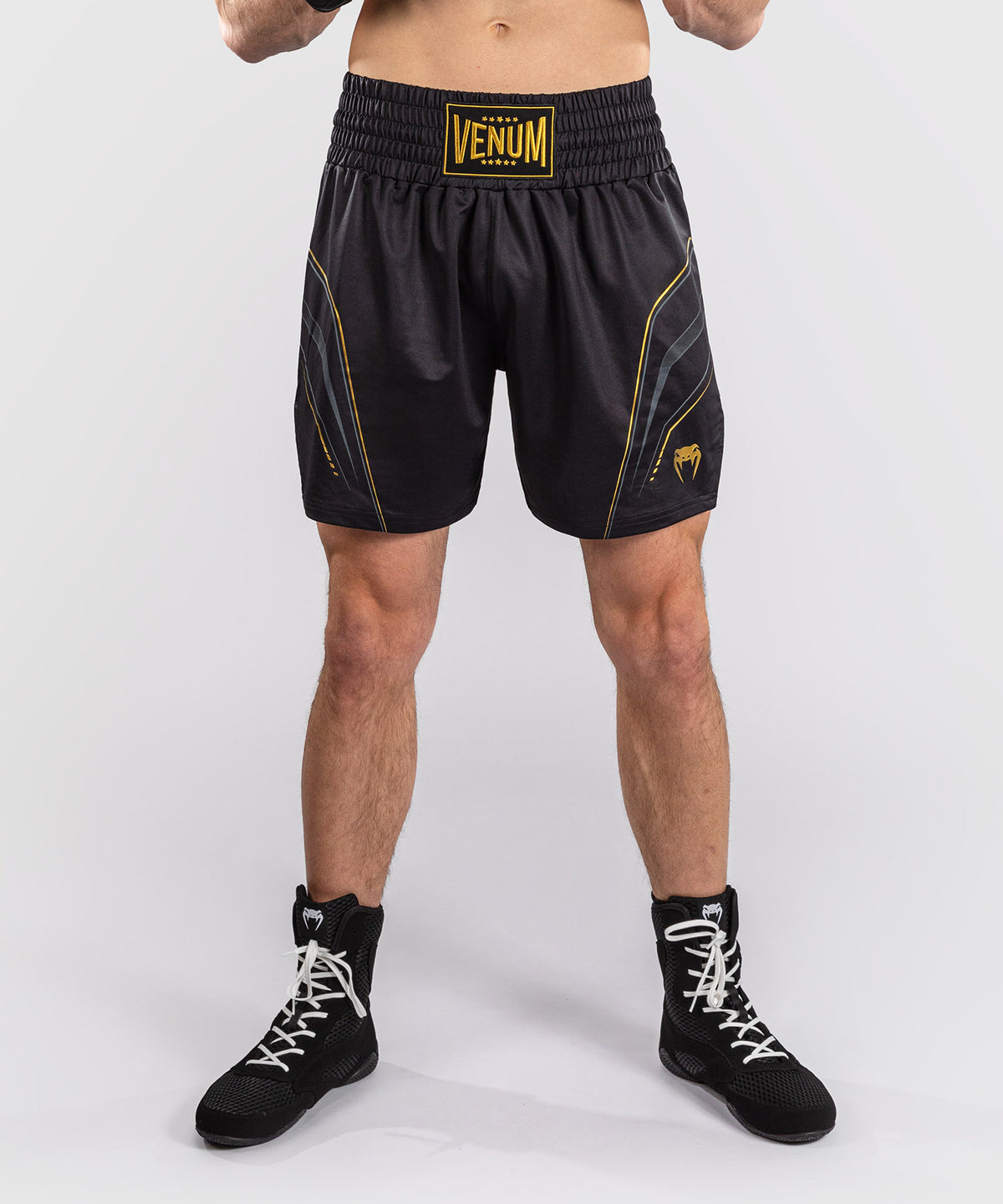 Venum Streamline Pantaloncini da Boxe – Nero/Oro