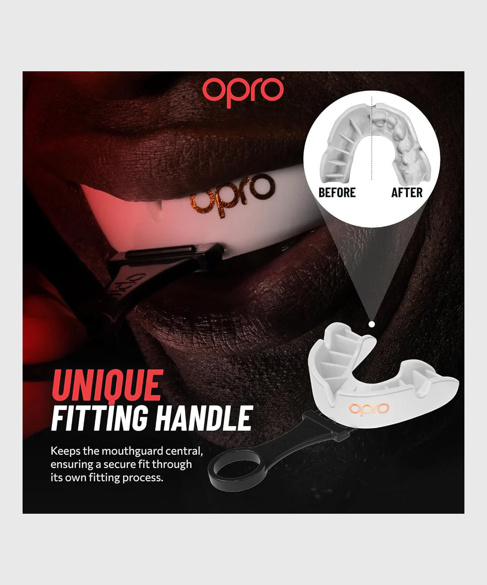 Protector Bucal Opro UFC Bronze – Negro/Bronce