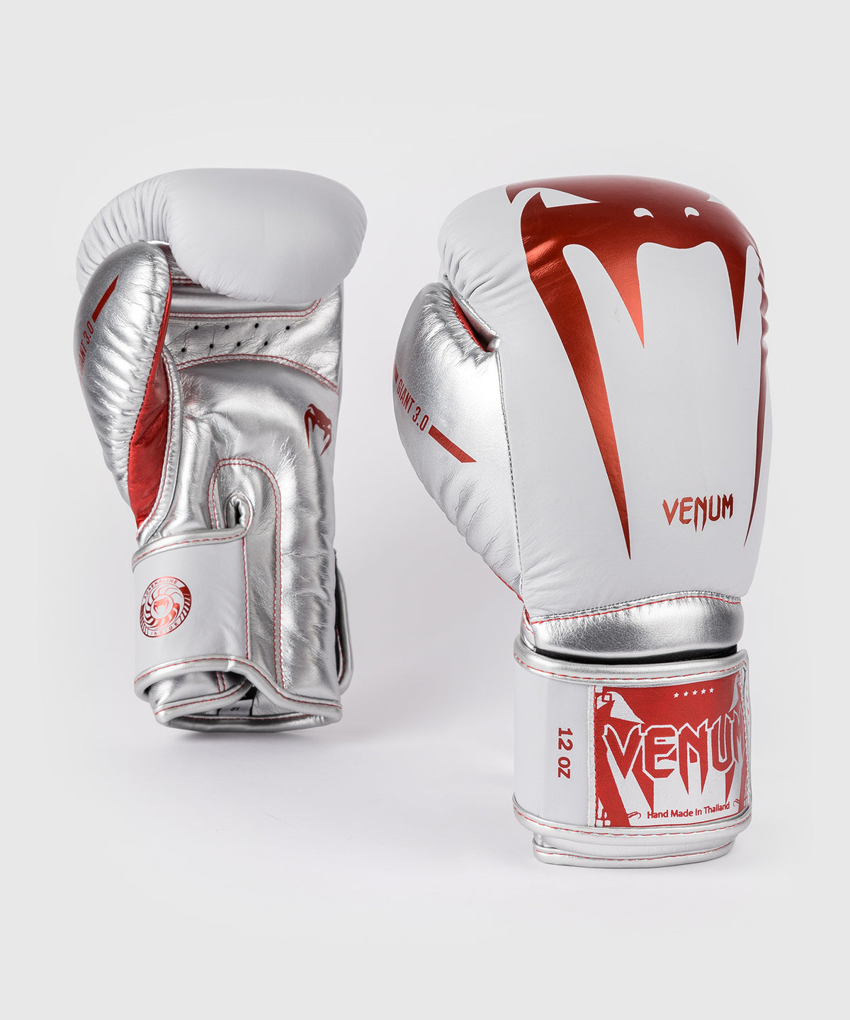 Venum Giant 3.0  Boxhandschuhe - Rot/Silber - Spezialausgabe