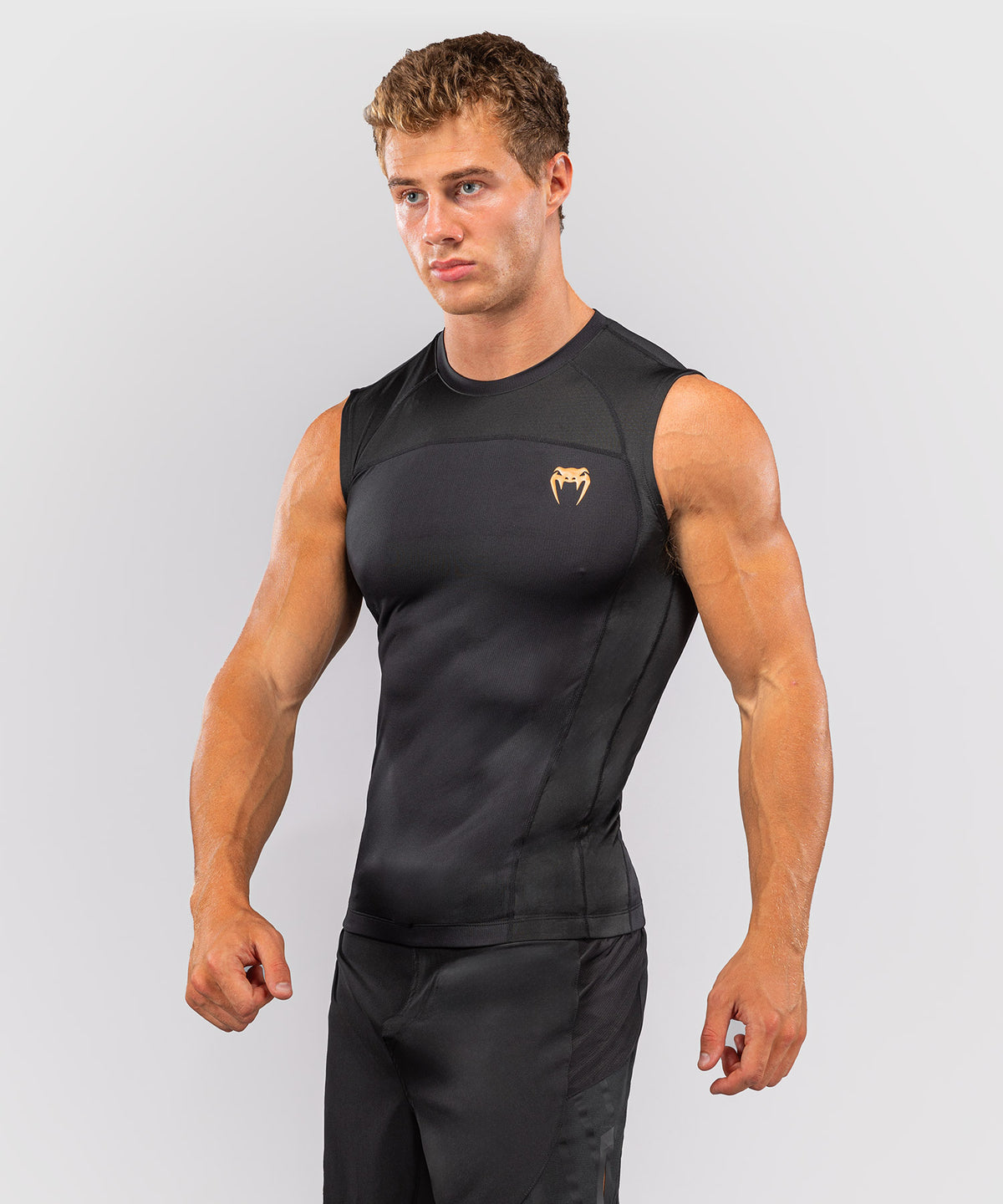 Venum G-Fit Revolution Rashguard senza maniche - Nero/Rame