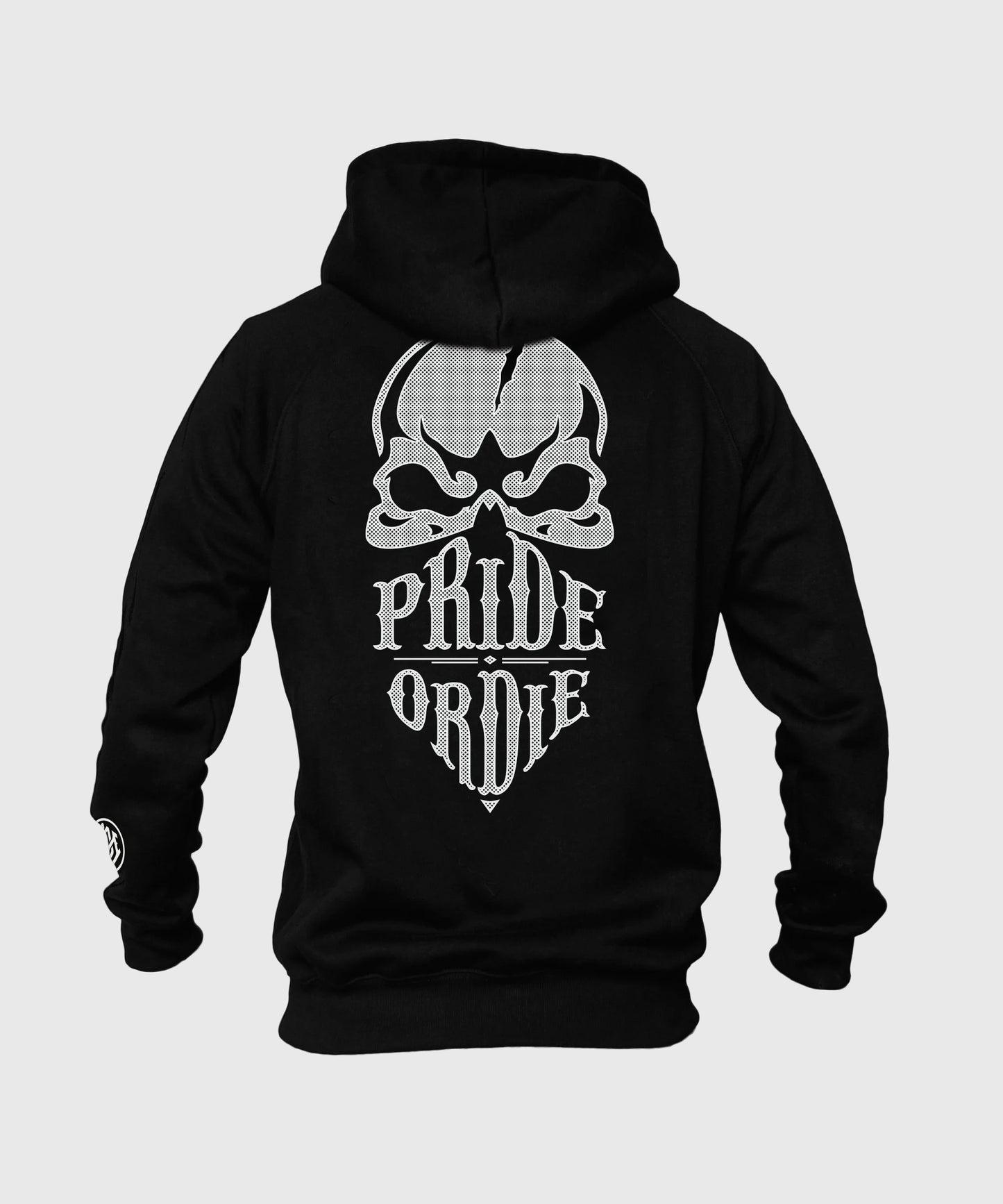 Pride Or Die Reckless Sudadera con Cremallera - Negro/Blanco