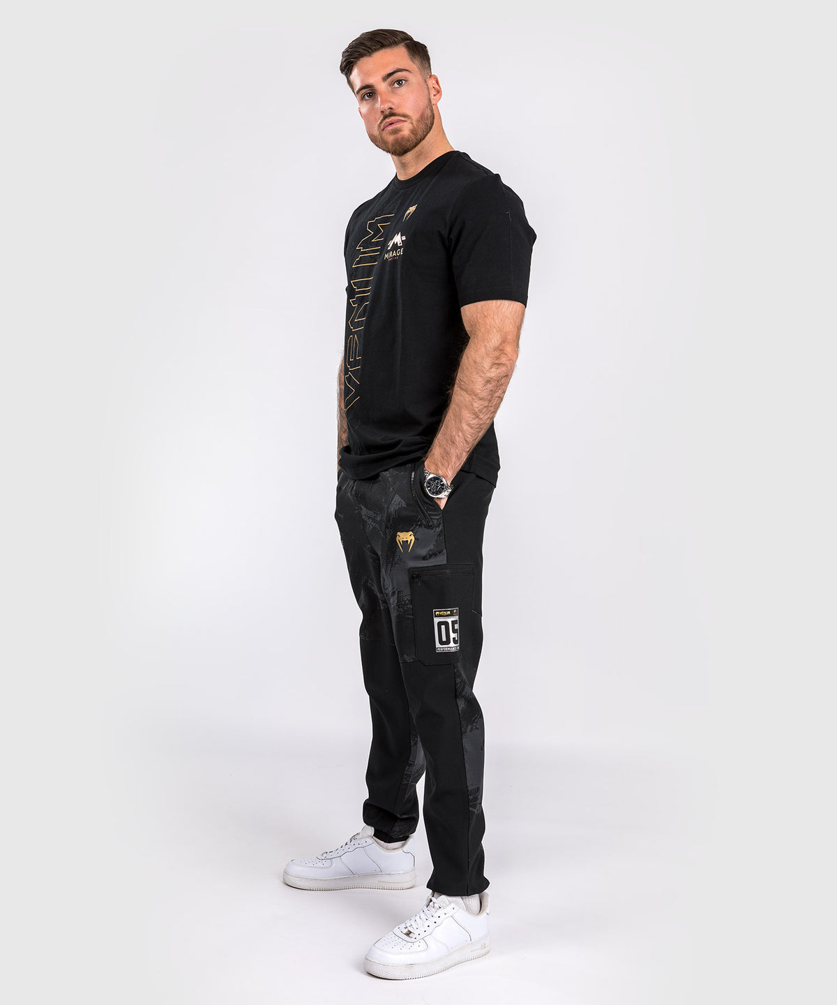 Pantalon de Jogging Venum x Mirage - Noir/Or