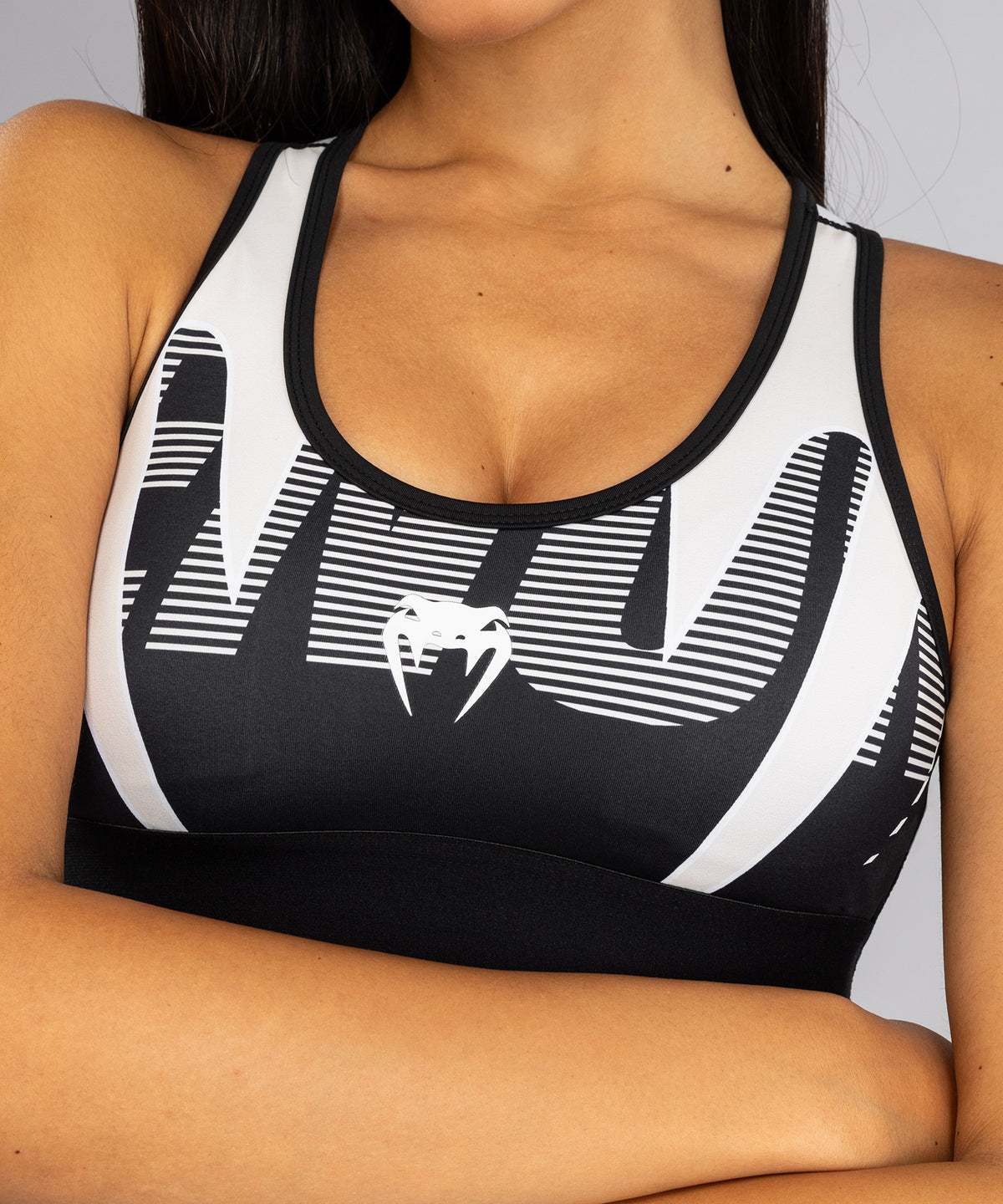 Venum Adrenaline Reggiseno Sportivo Donna – Nero/Avorio