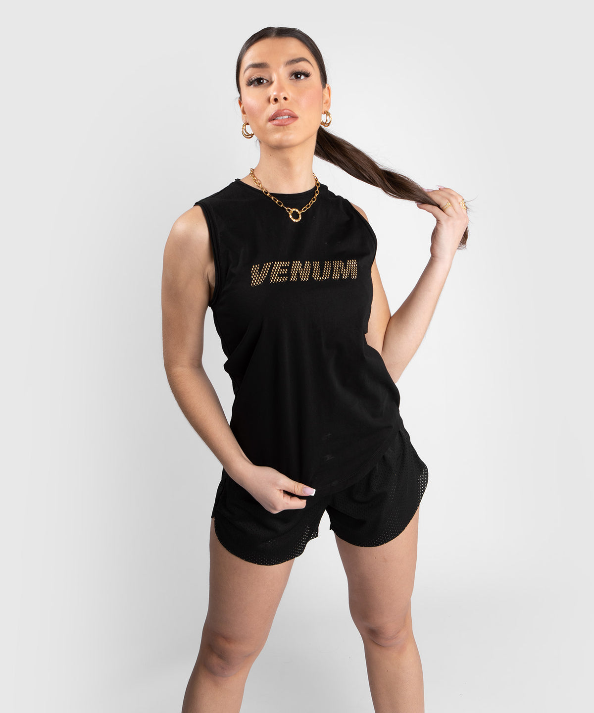 Venum Lightning Tank Top – Schwarz/Gold