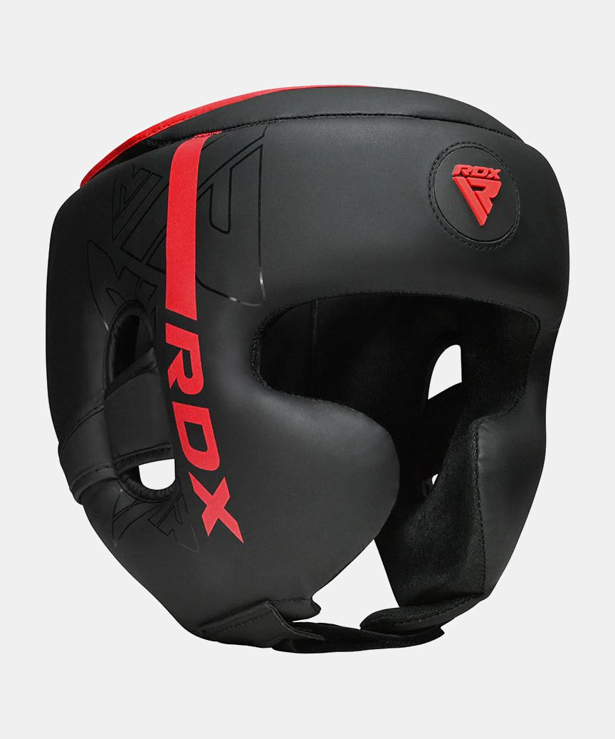 RDX Kara Casco da Boxe - Nero/Rosso