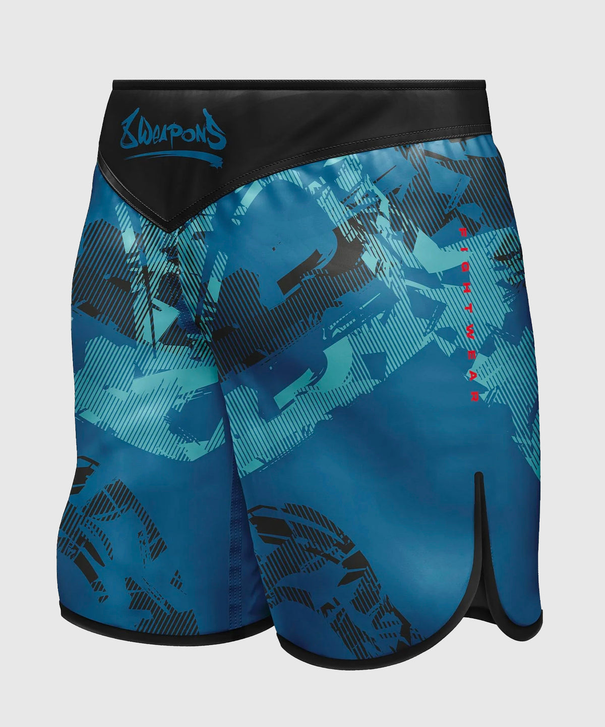 8 Weapons Hit 2.0 Fightshorts - Blau