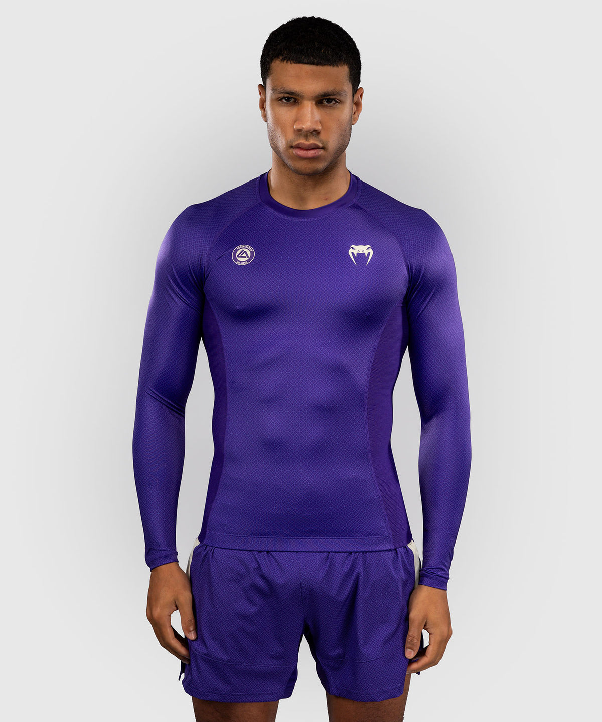 Venum x Roger Gracie Academy Long Sleeve Rashguard - Purple