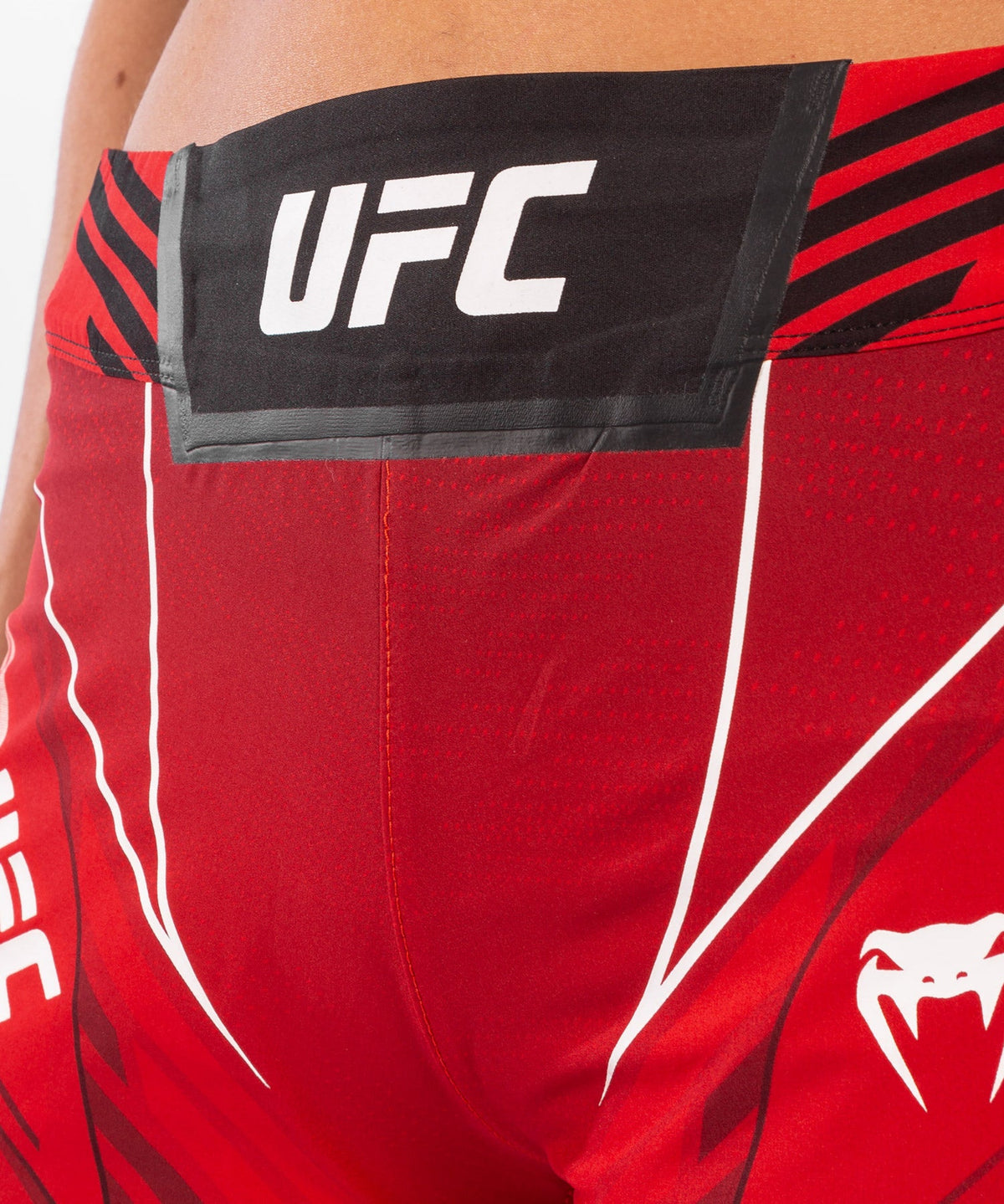UFC Damen Fightshorts Venum Authentic Fight Night - Long Cut - Rot