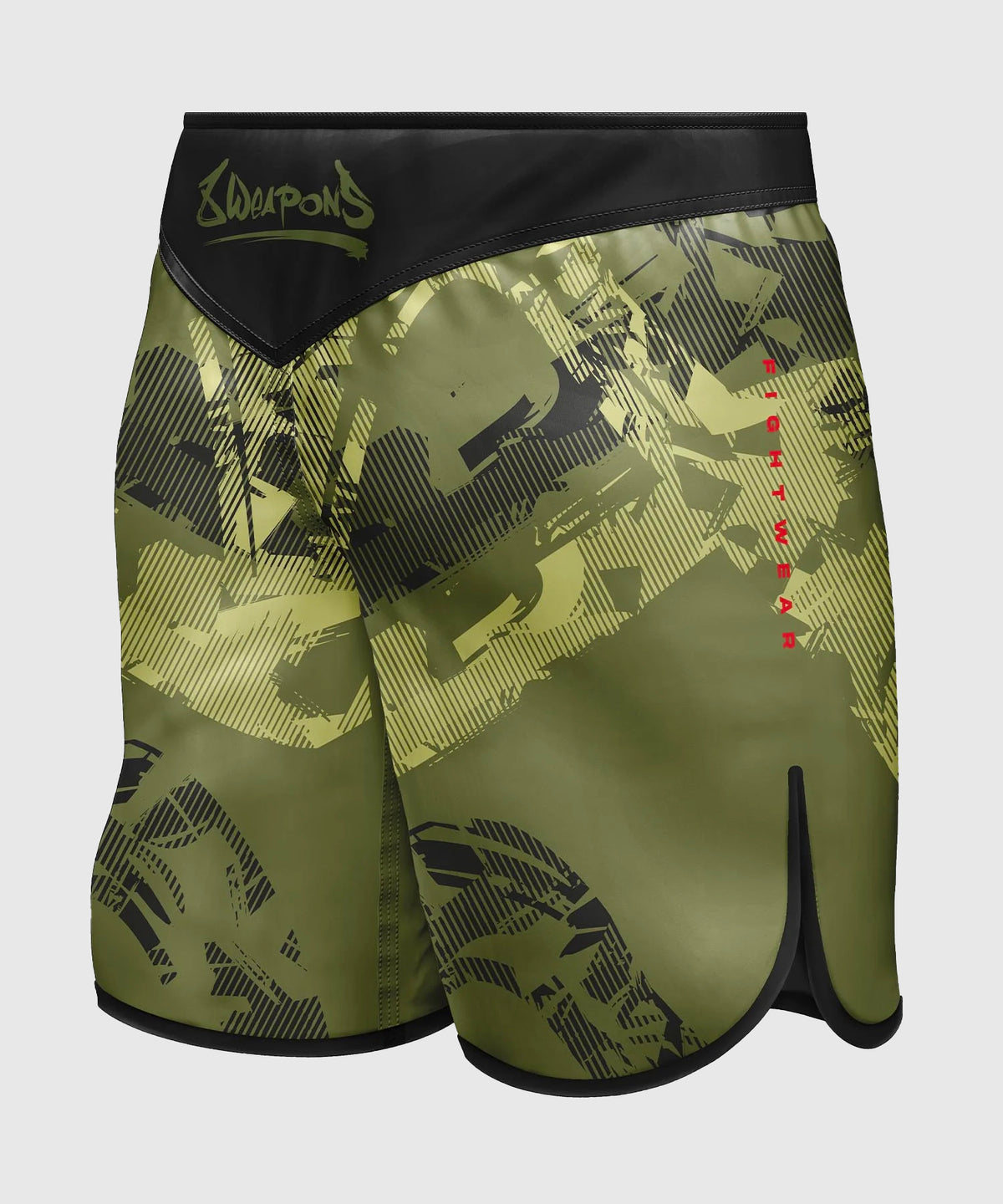 8 Weapons Hit 2.0 Fightshorts - Oliva