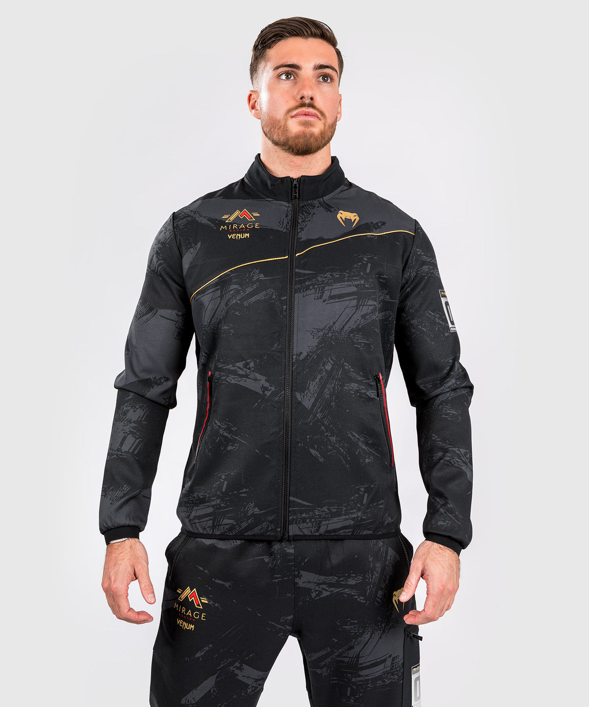 Venum x Mirage Track Jacket - Black/Gold