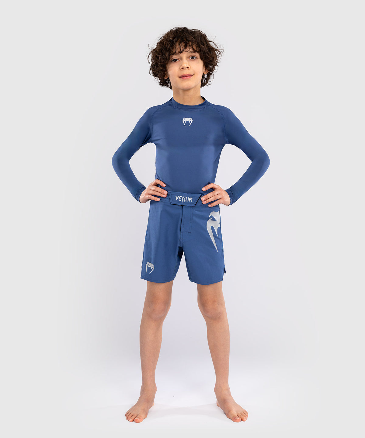 Venum Light Pantaloncini da combattimento per Bambini - blu reale
