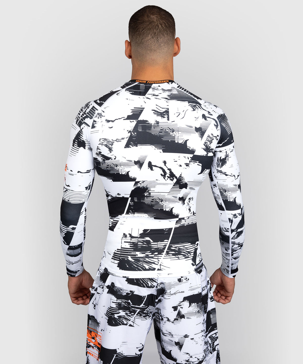 UFC Zenith by Venum Authentic Fight Week Rashguard maniche lunghe Performance Uomo - Bianco