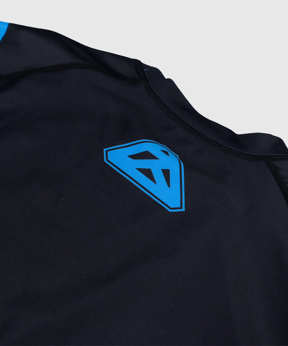 Rashguard À Manches Courtes Scramble Ranked - Bleu