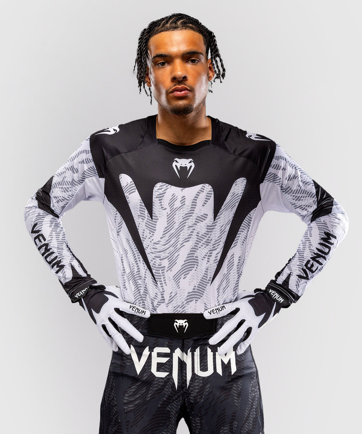 Maillot de Motocross Venum MX Elite - Blanc