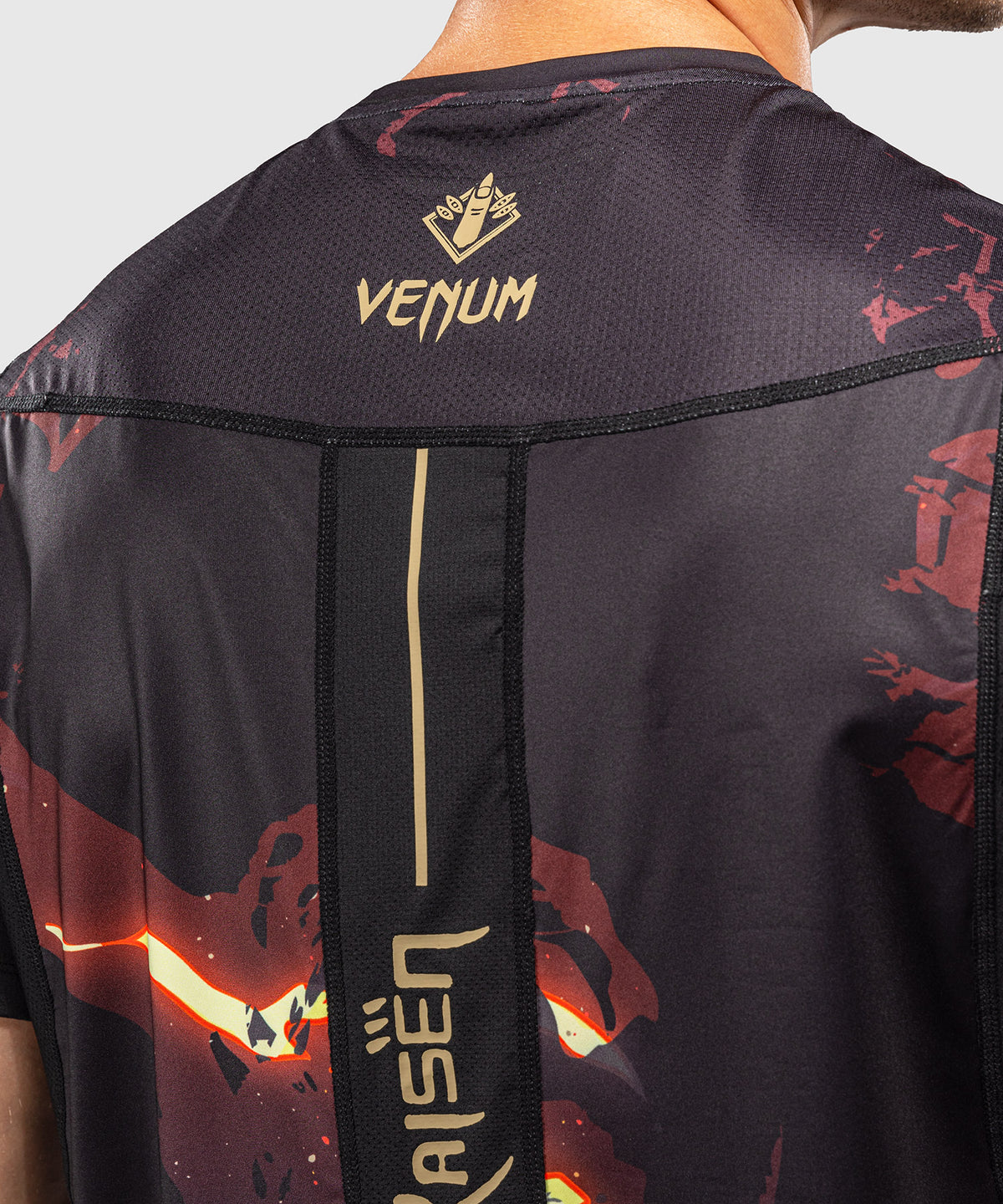 Jujutsu Kaisen x Venum Sukuna Maglietta Dry Tech – Nero/Beige Chiaro