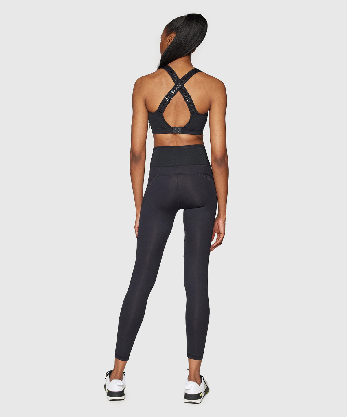 Champion At Athletic Leggings – Schwarz/Weiß