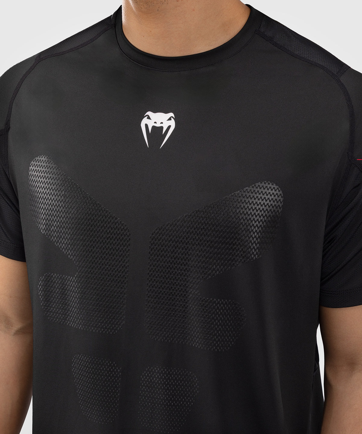 Venum Tactical XT Herren Dry Tech T-Shirt - Schwarz/Rot