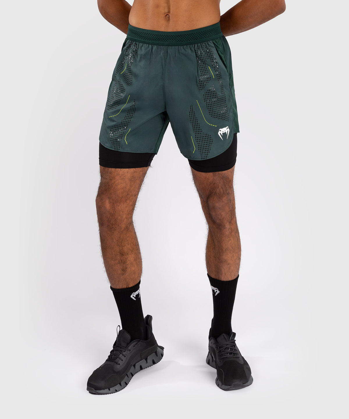 Venum Technical 3.0 Trainingsshorts - Waldgrün