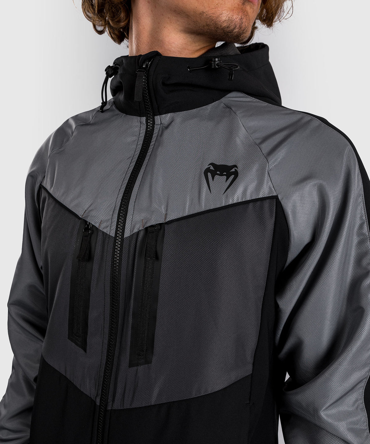 Venum Laser 3.0  Giacca da ginnastica - Nero/Grigio