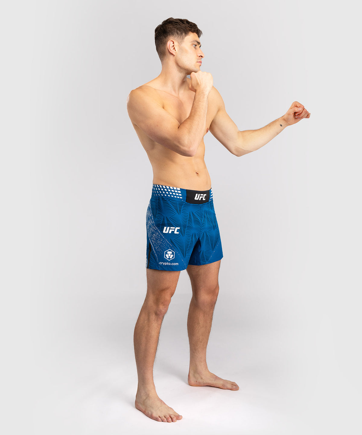 Men's UFC Zenith by Venum Blue Authentic Fight Night Short Fit Fight Short