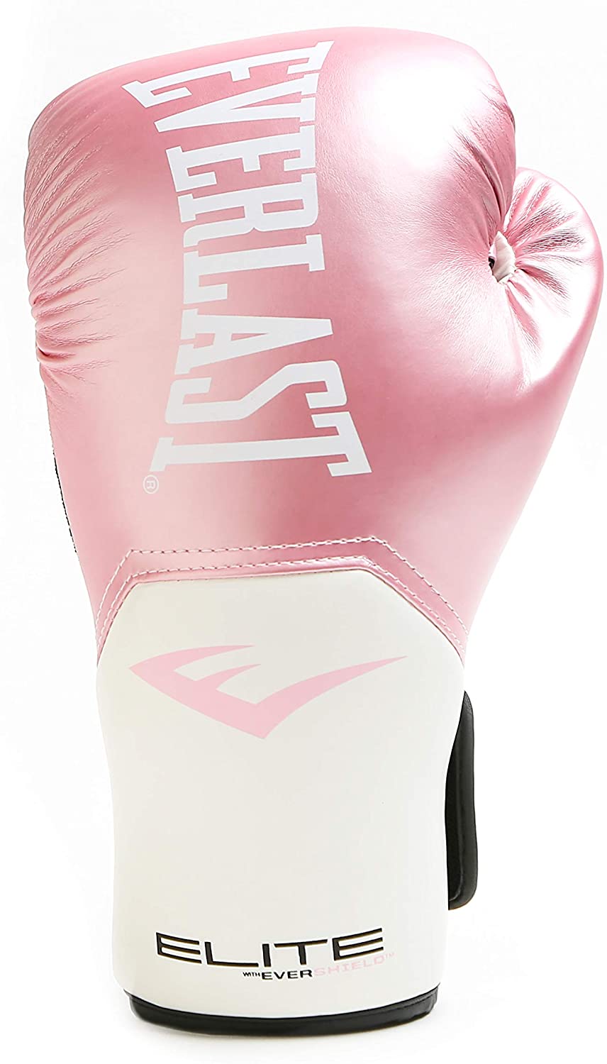 Everlast Elite Pro Style Elite Boxing Gloves - Pink/White