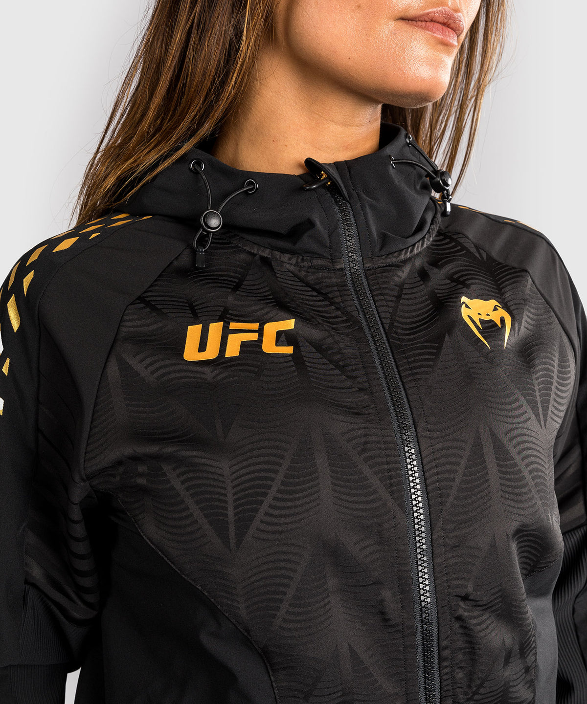 UFC Zenith by Venum Authentic Fight Night Kapuzenjacke Damen - Champion