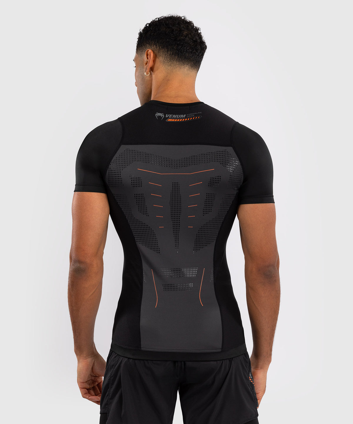 Venum Technical 3.0 Rashguard a Maniche Corte - Grafite
