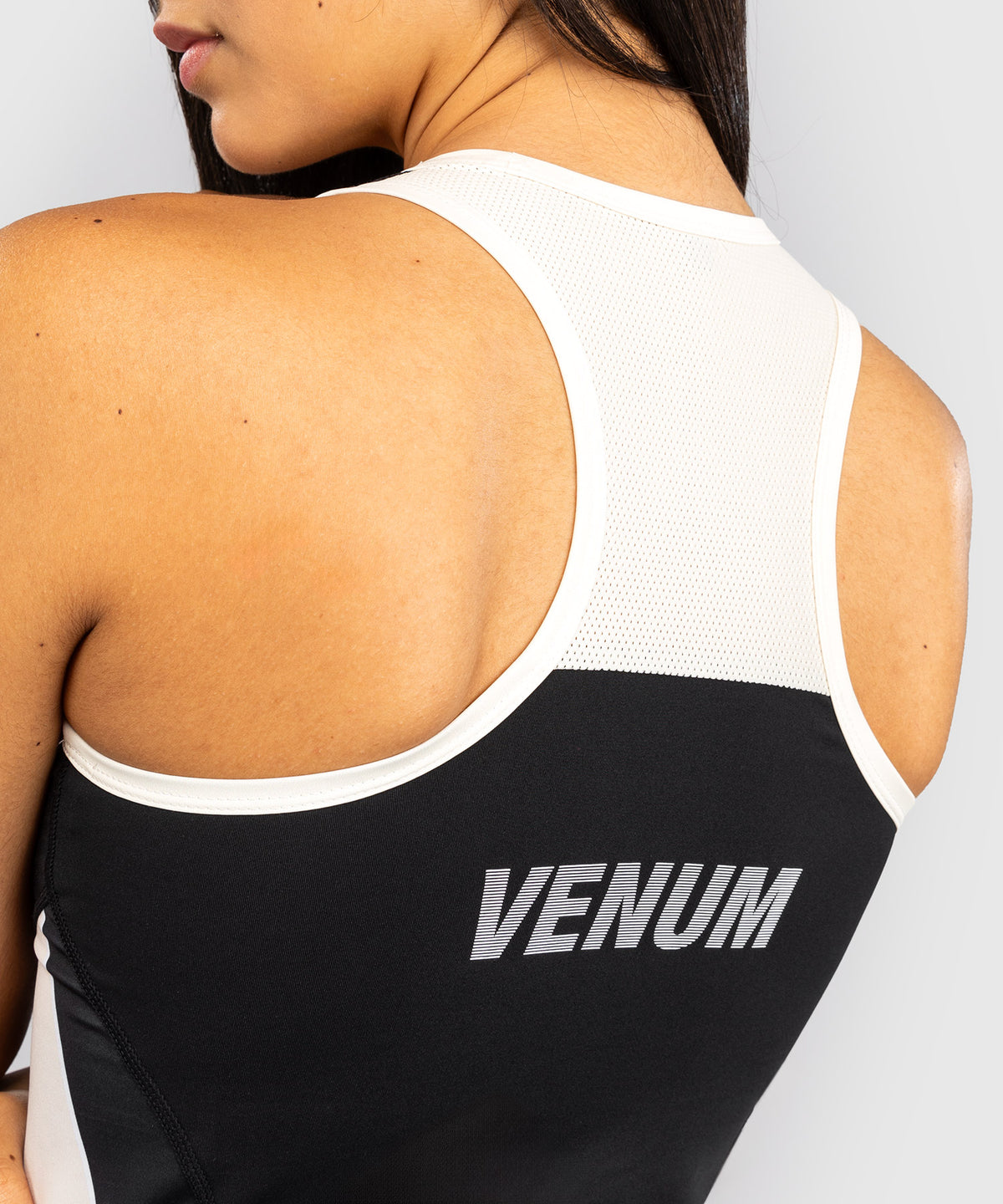 Venum Adrenaline Women's Dry Tech Tank Top - Black/ Ivory