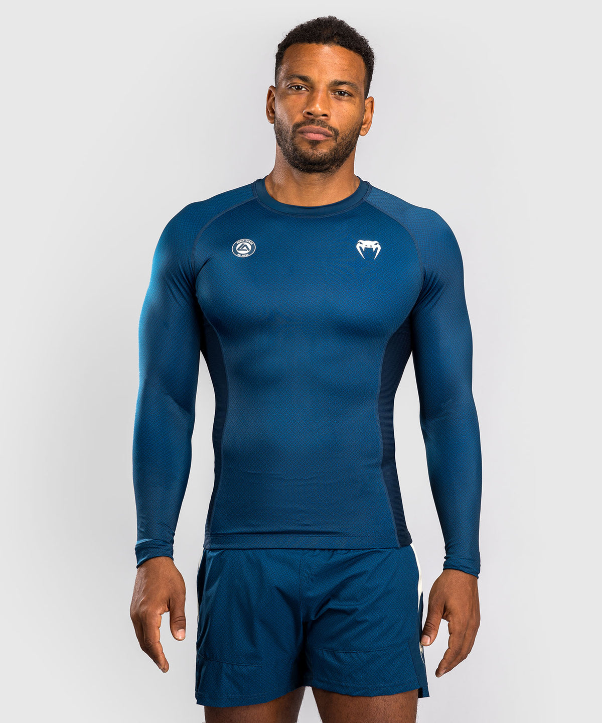 Venum x Roger Gracie Academy Rashguard Manga Larga - Azul