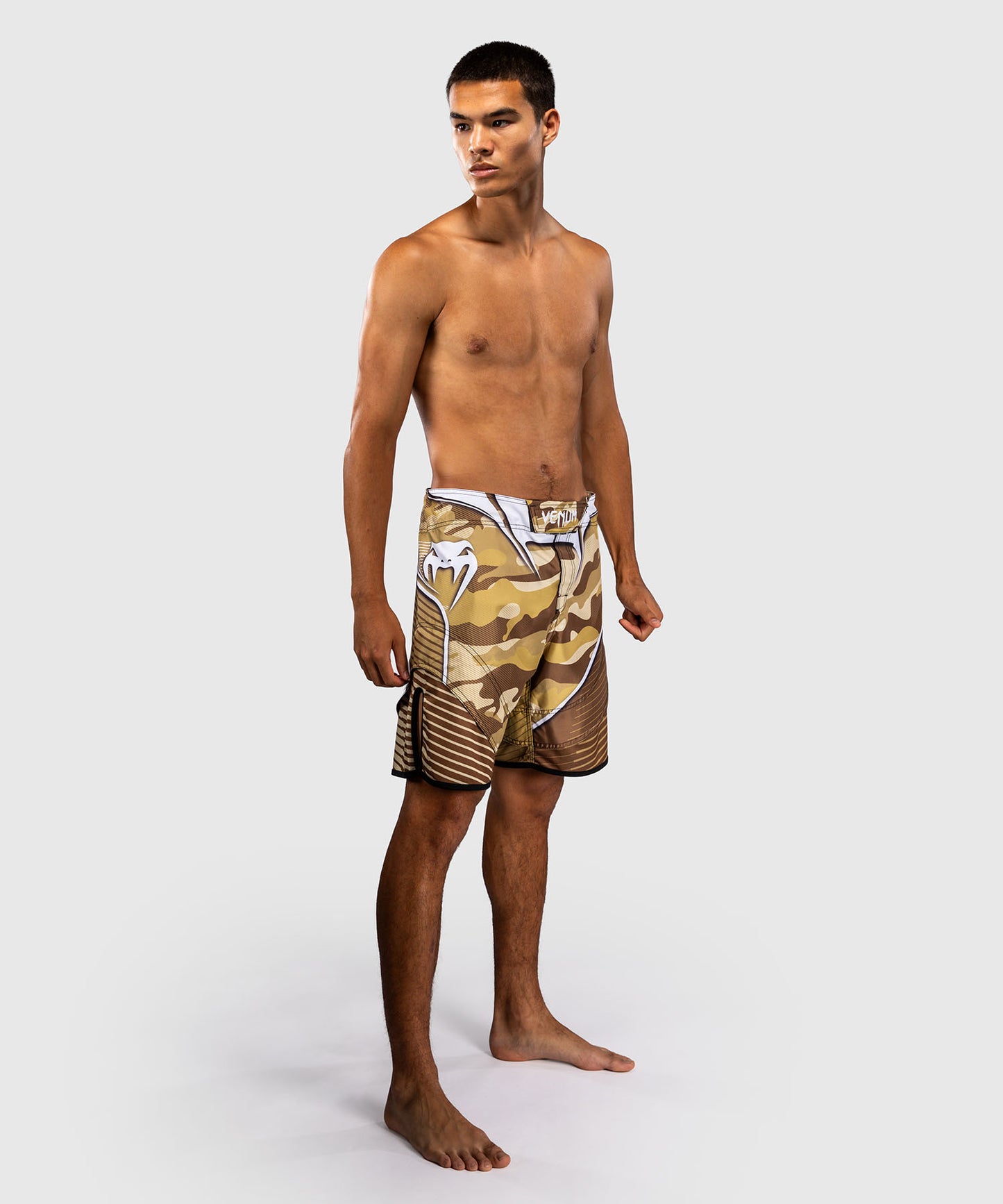 Short de Combat Venum Camo Hero - Beige Clair/Marron