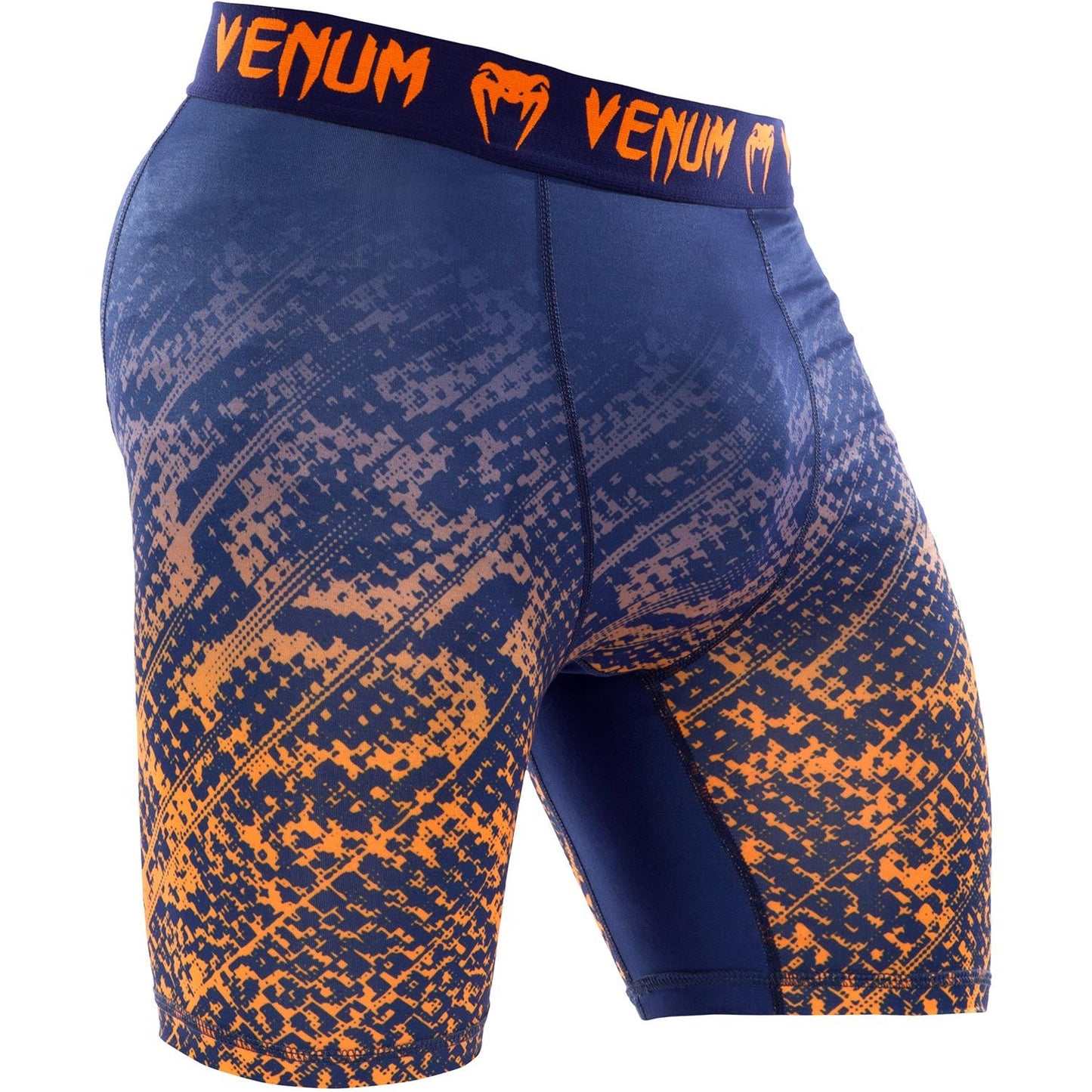 Venum Tropical Kompression Shorts - Blau/Orange