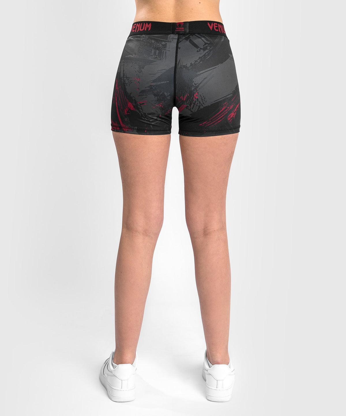 Short de compression UFC Venum Authentic Fight Week 2.0 - pour Femmes - Noir/Rouge
