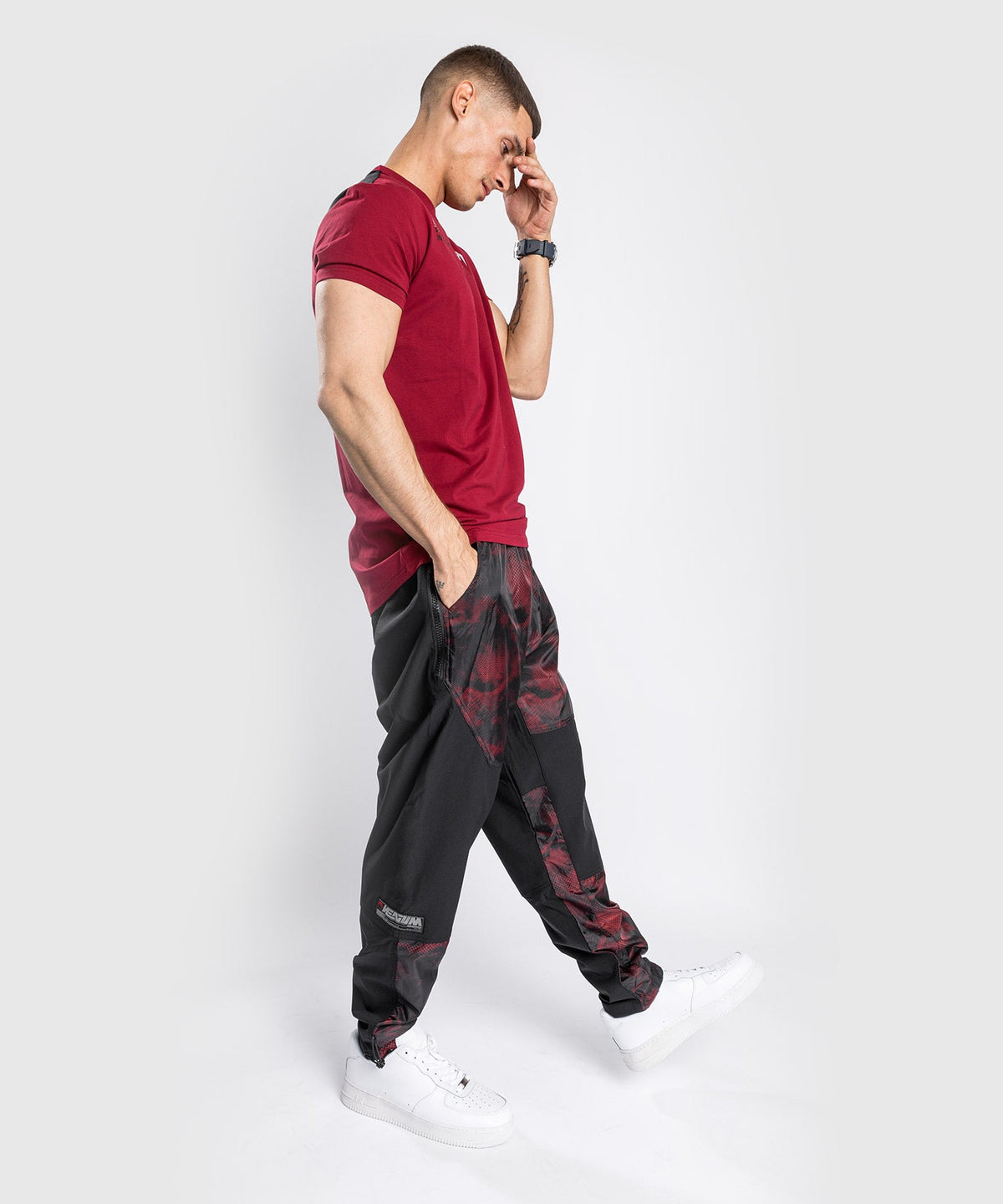 Venum Laser XT Jogginghose - Oversize - Schwarz/Rot