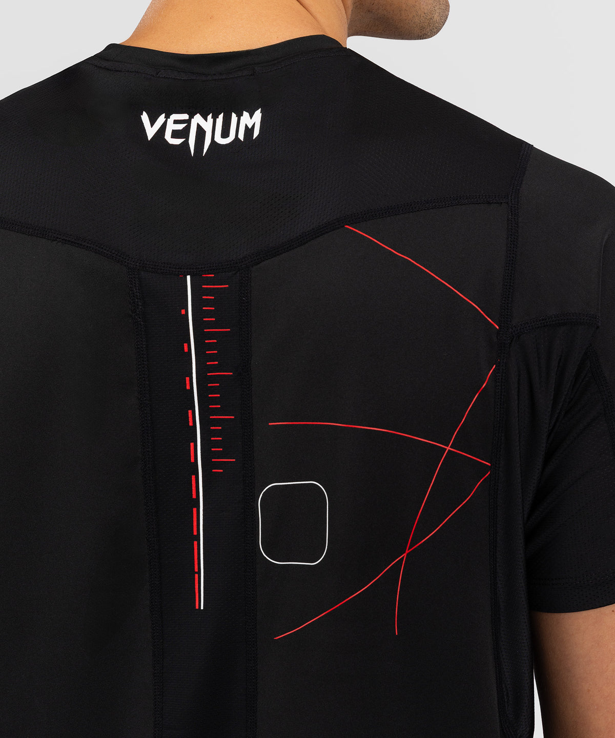 Venum Tactical XT Herren Dry Tech T-Shirt - Schwarz/Rot