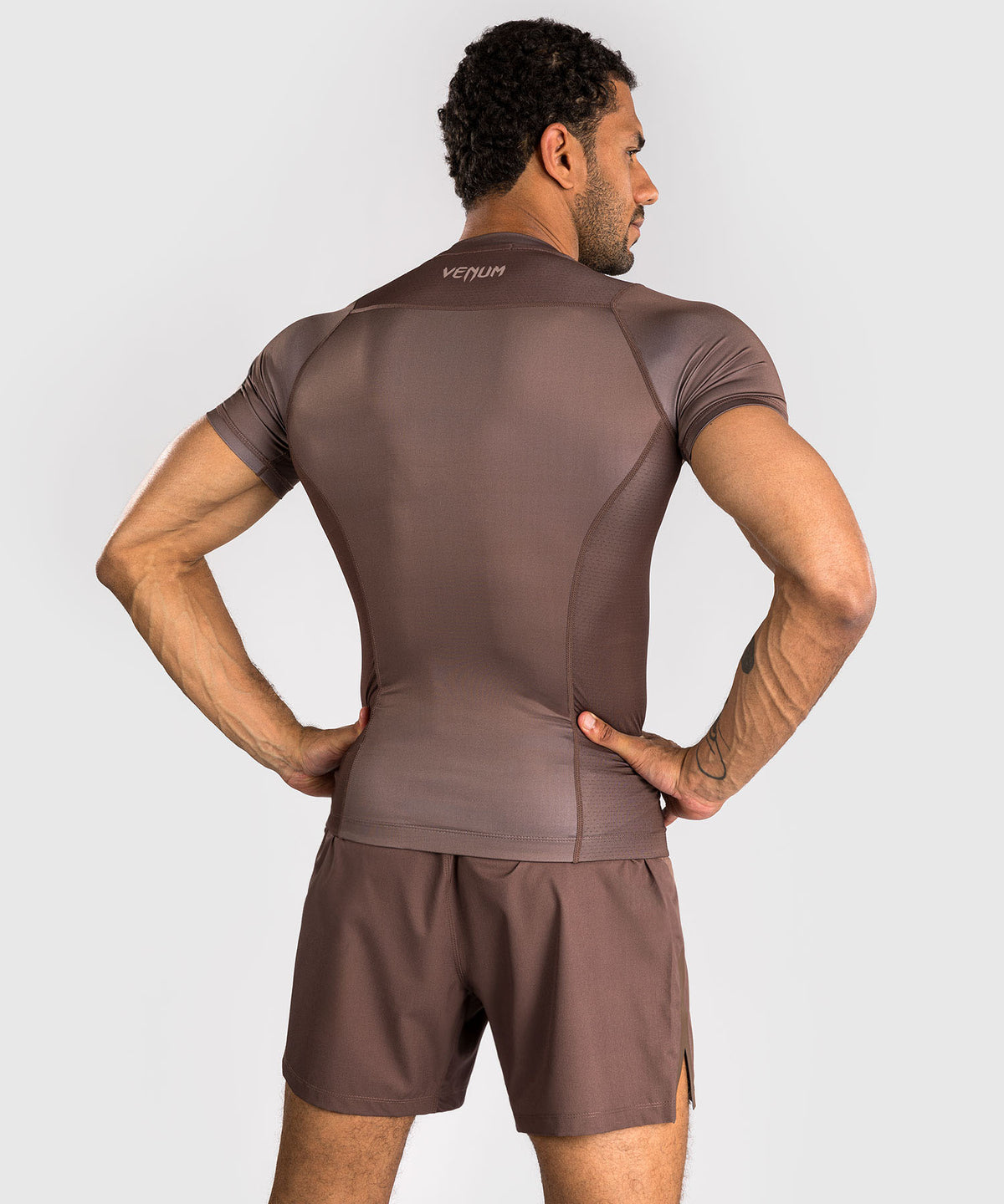 Venum No Gi Rashguards - Marrone Cioccolato