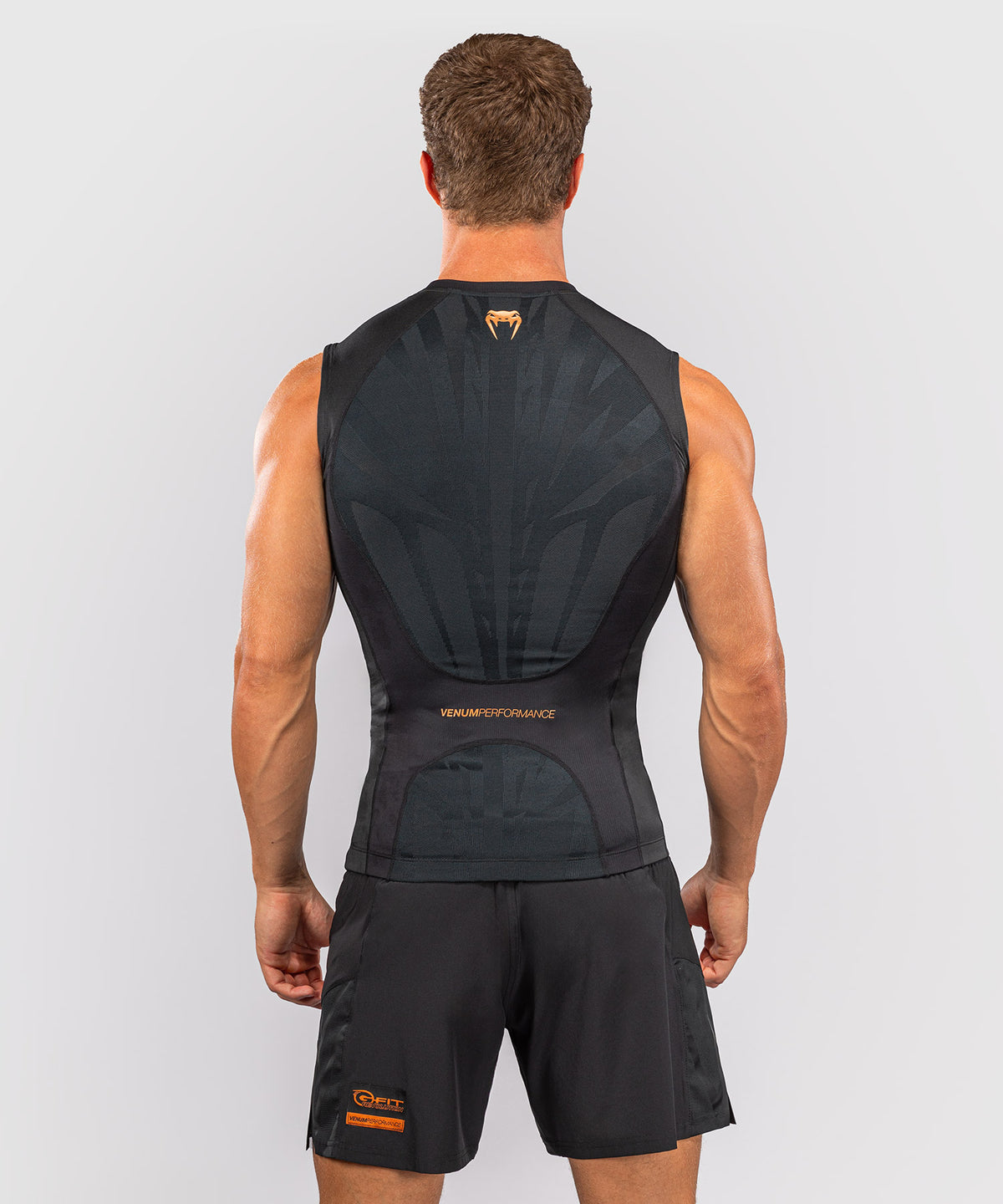 Venum G-Fit Revolution Rashguard senza maniche - Nero/Rame