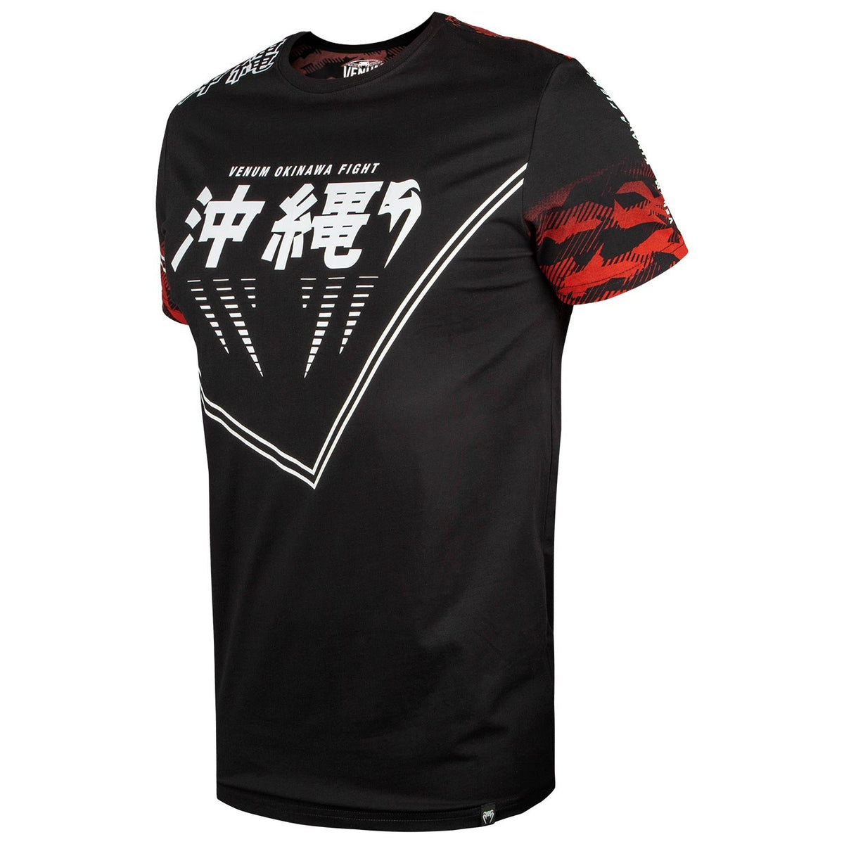 Venum Okinawa 2.0 T-shirt - Black/White/Red