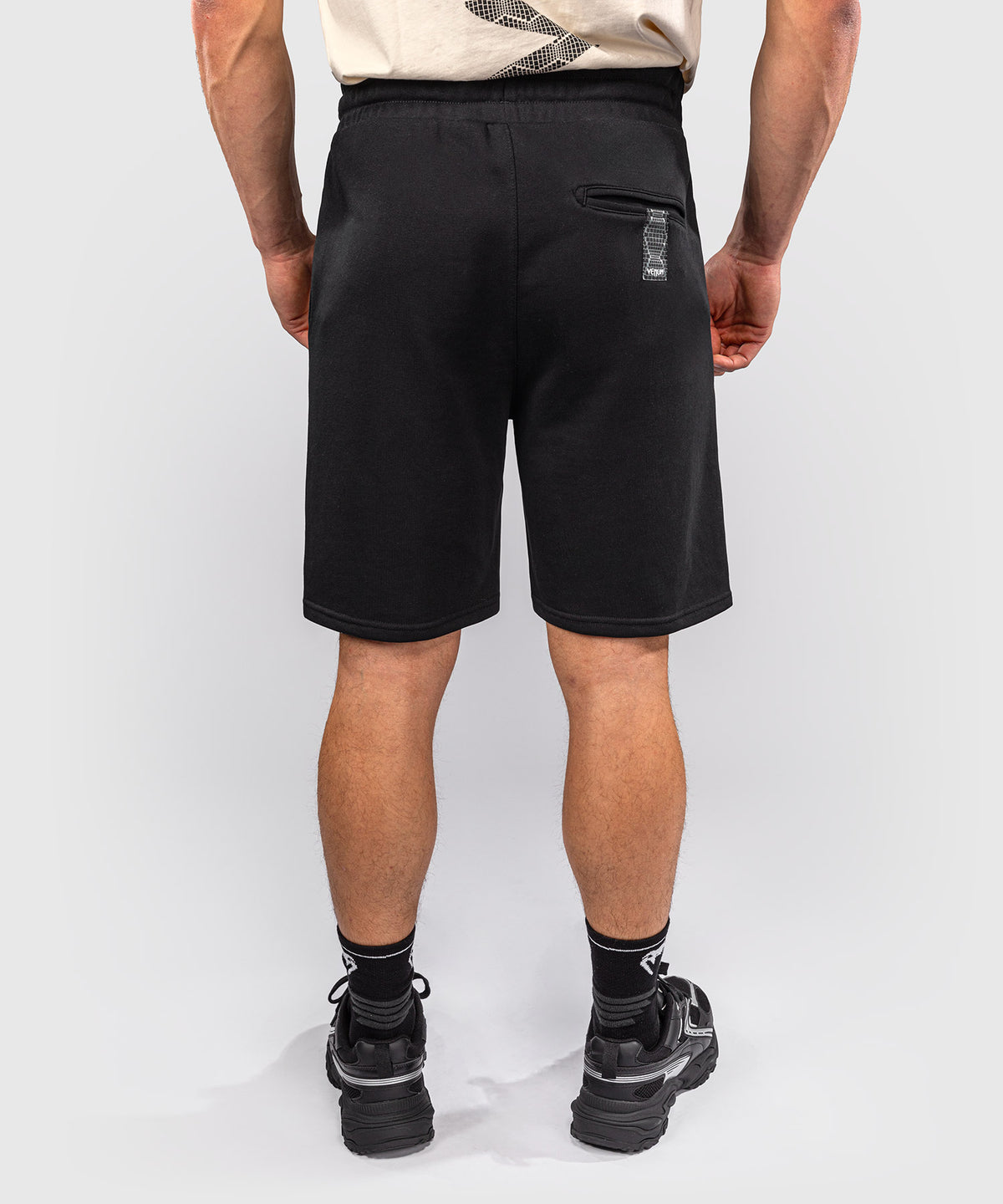 Venum Classic Fleece Shorts aus Baumwolle – Schwarz