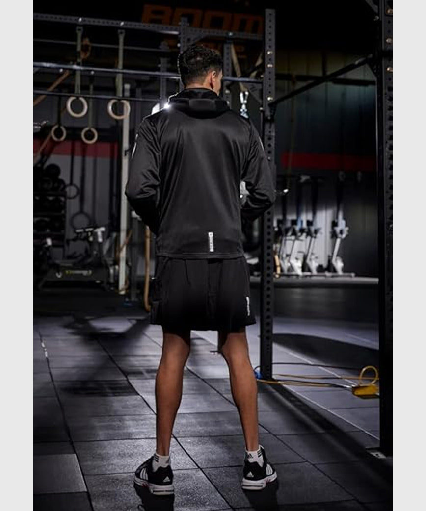 Adidas Boxwear Tech Zipped Hoodie - Black/White