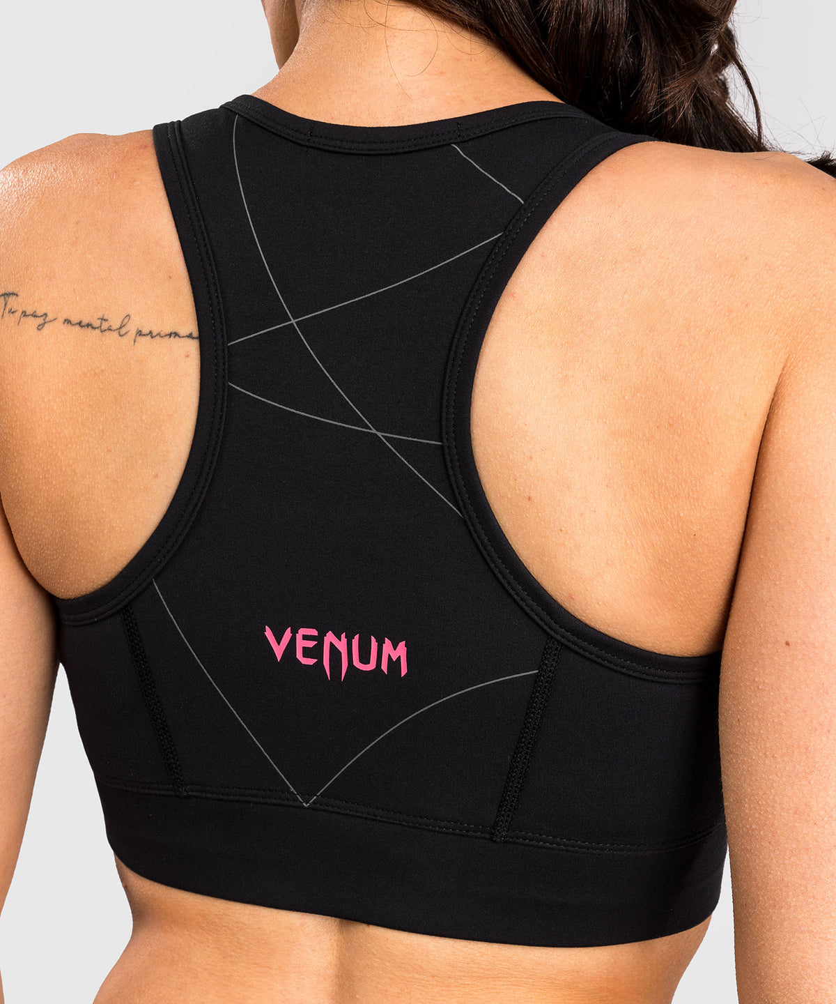 Venum Tactical XT Sports bra - Black/Storm Grey