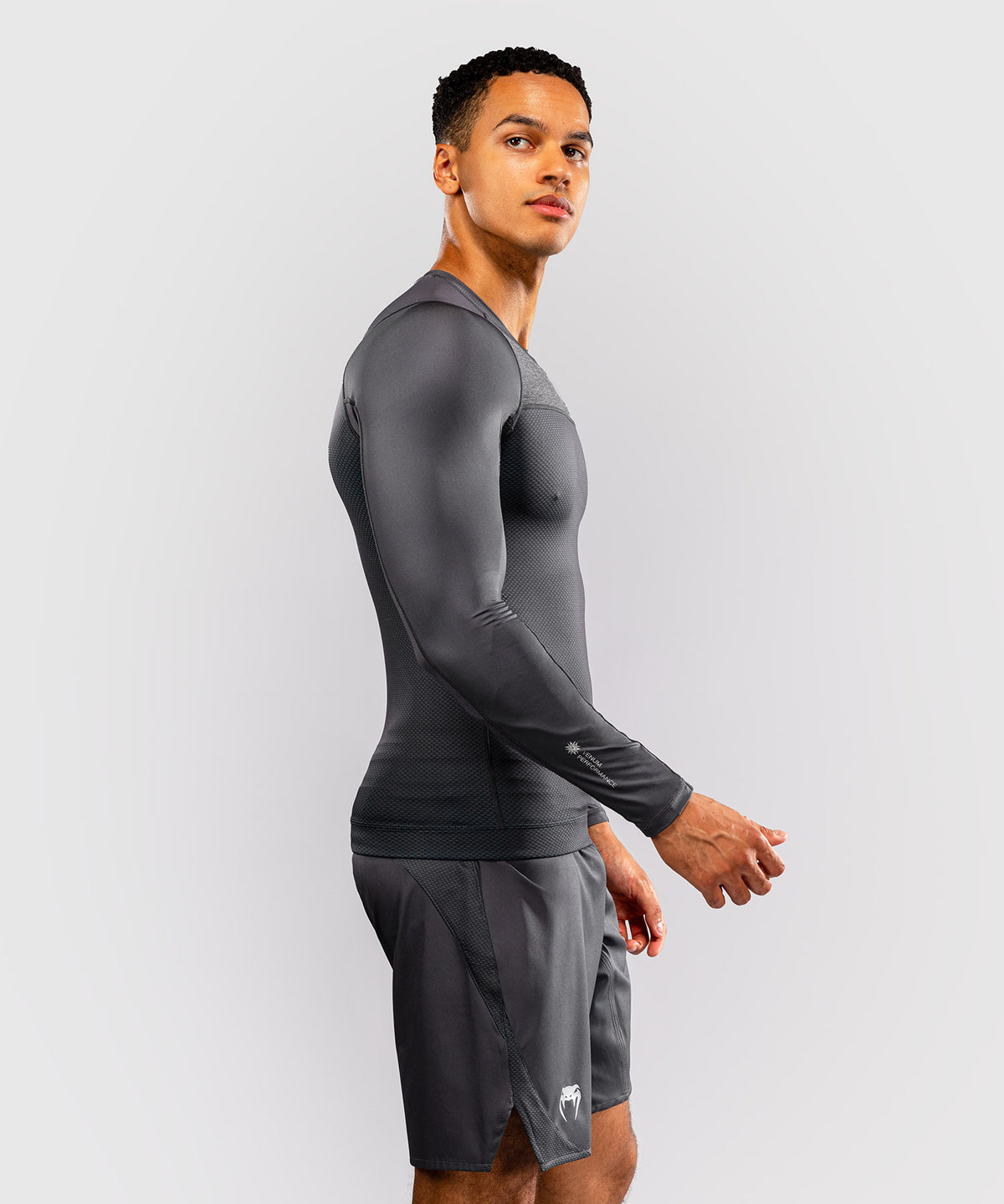 Venum G-Fit Scale Langarm-Rashguard - Grau