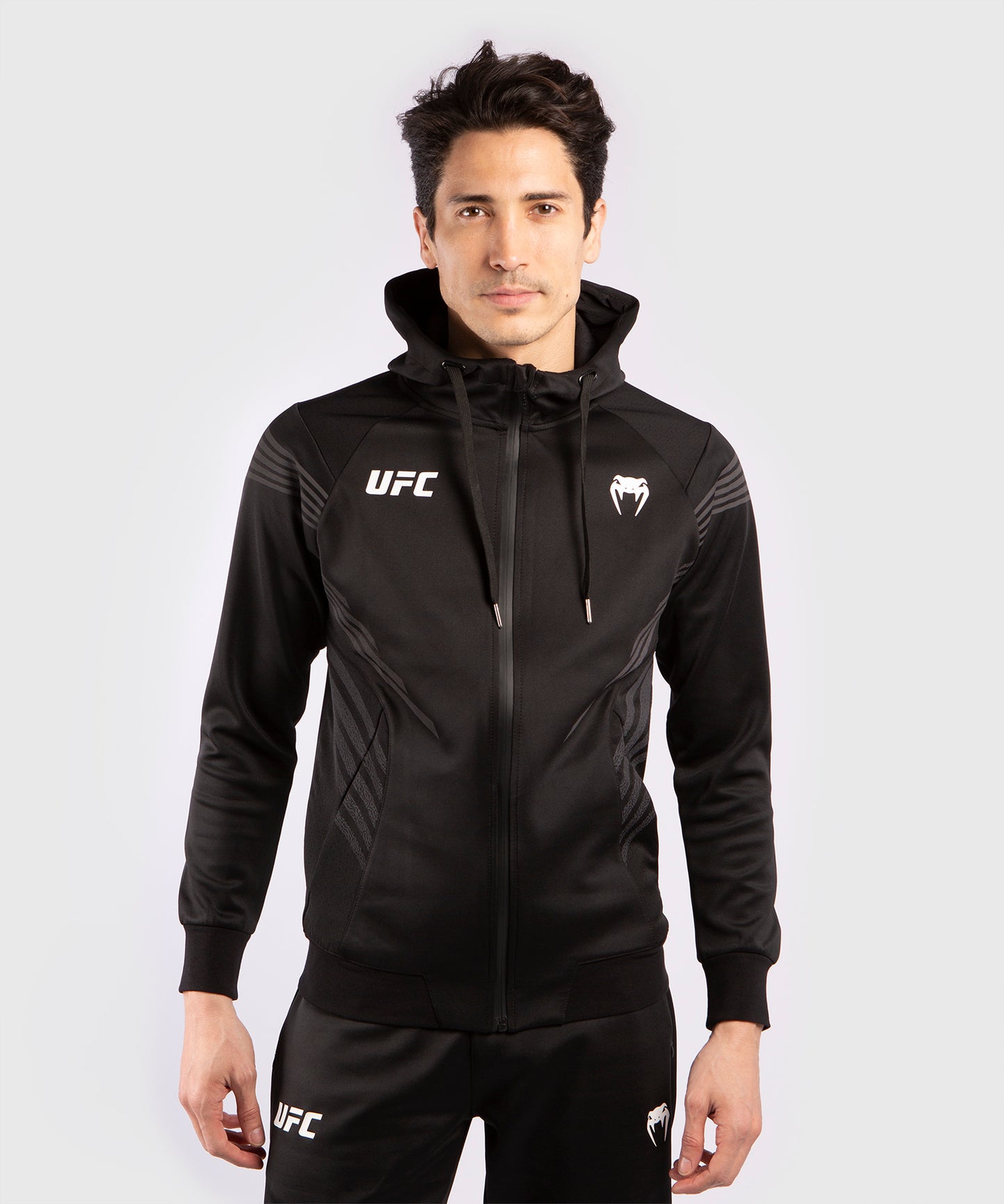 Felpa Con Cappuccio Uomo UFC Venum Pro Line - Nero