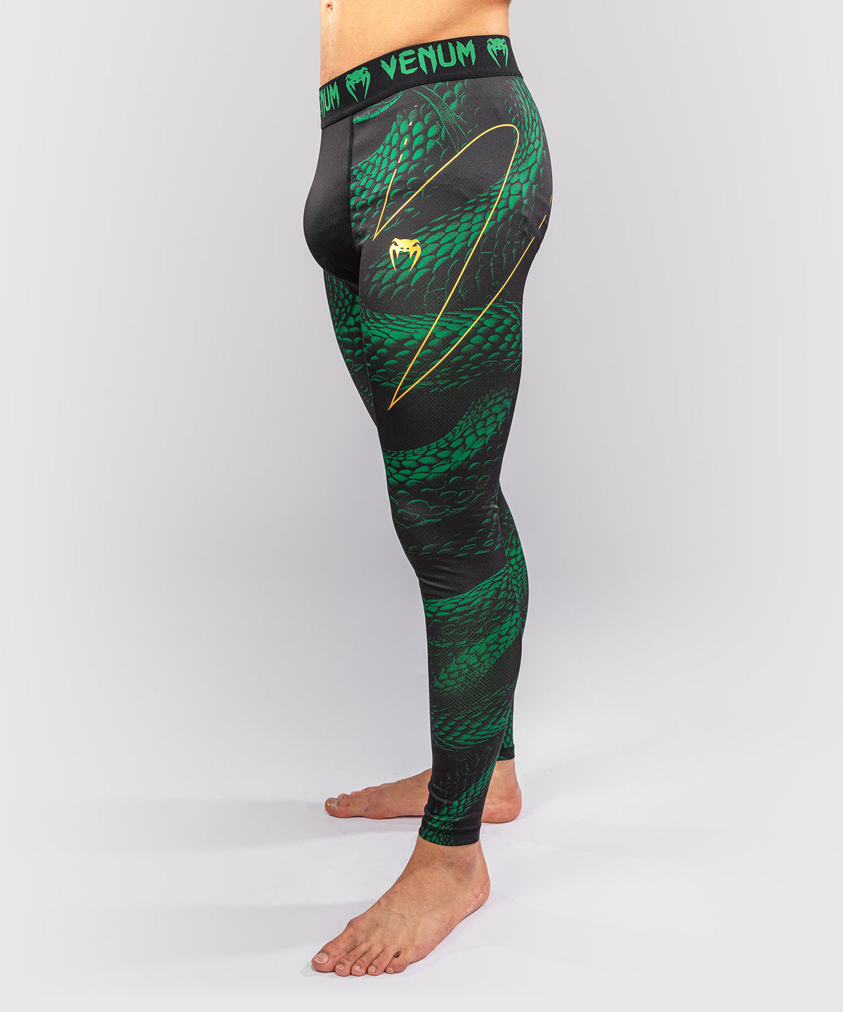 Venum Matupa Spats - Black/Green/Gold