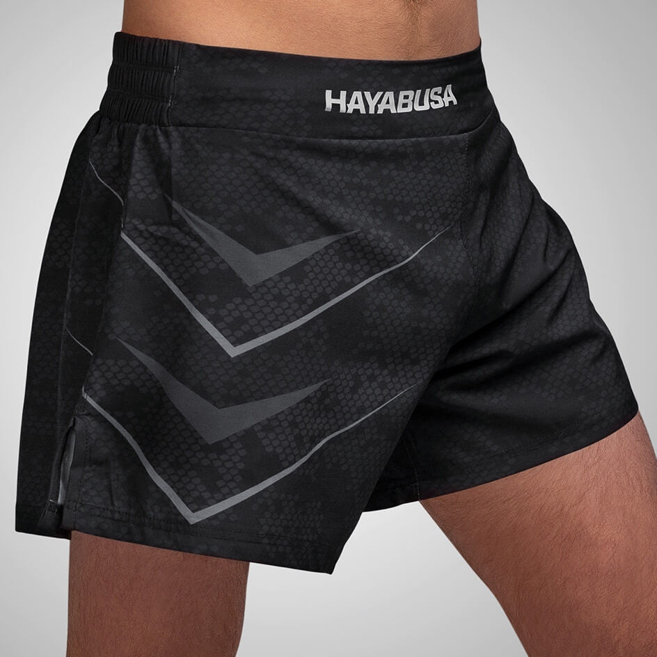 Short de MMA Hayabusa Kickboxing Arrow - Noir