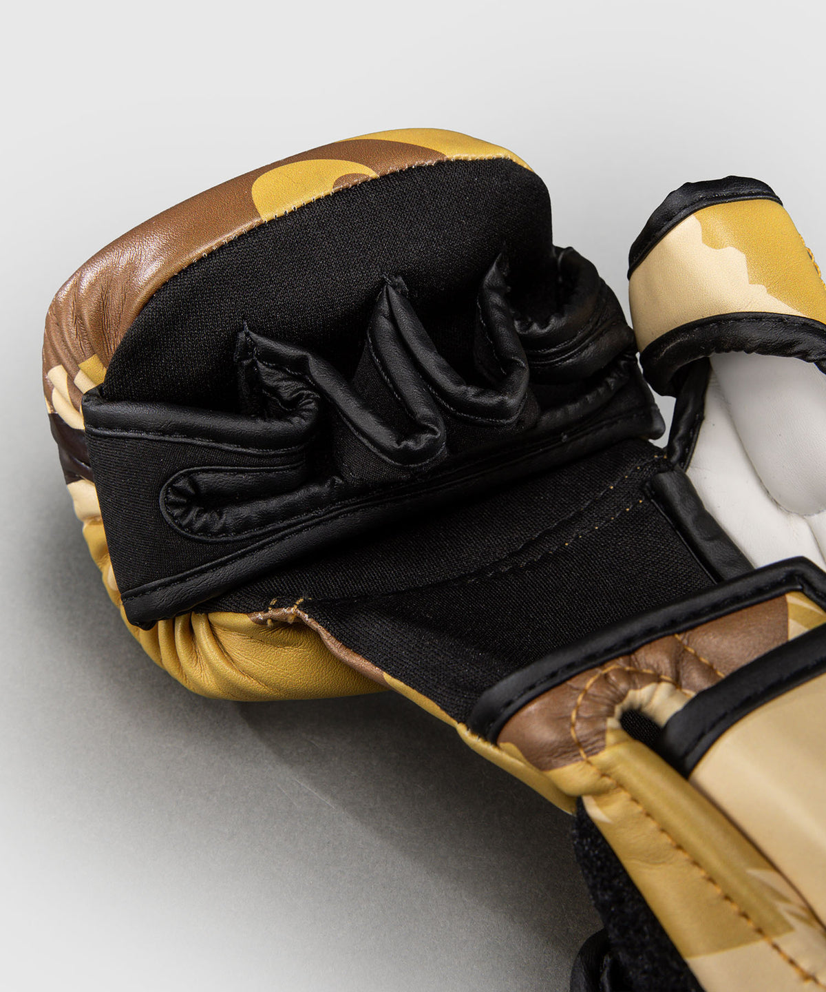 Gants de Sparring Venum Elite - Beige Clair/Marron