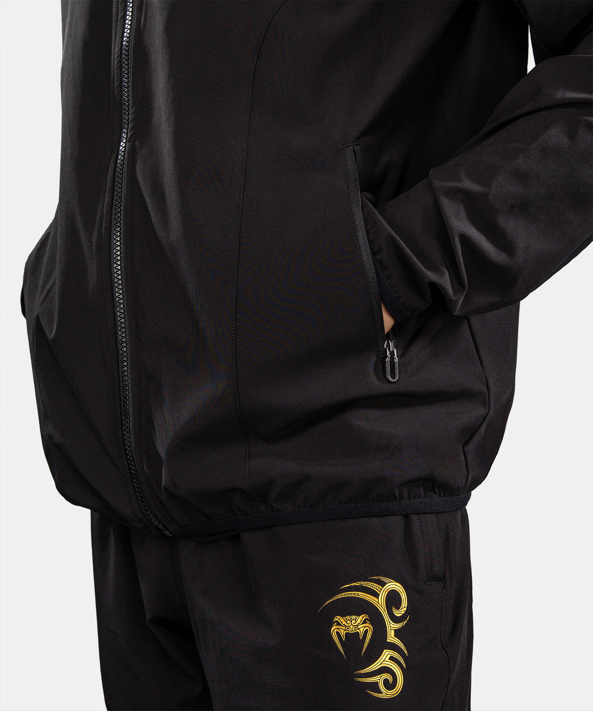 Veste de Survêtement Venum x Mike Tyson Tiger - Noir/Or