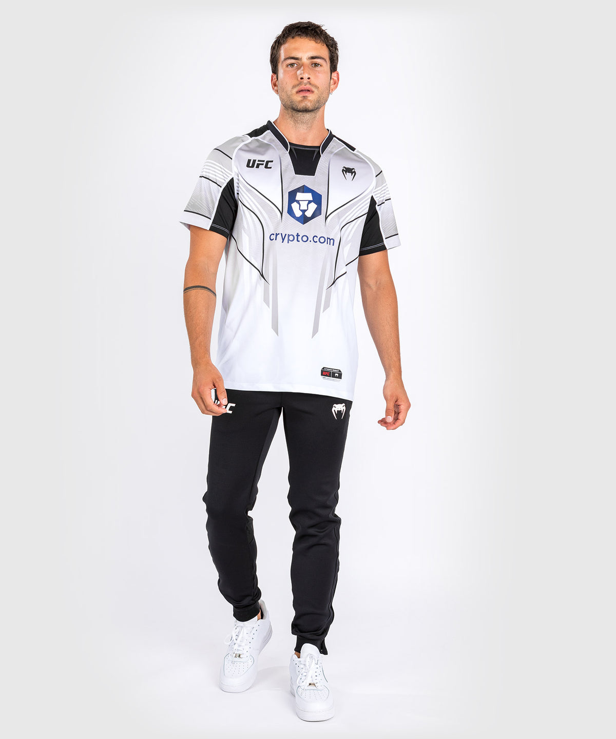Maglia UFC Venum Authentic Fight Night 2.0 Uomo - Bianco