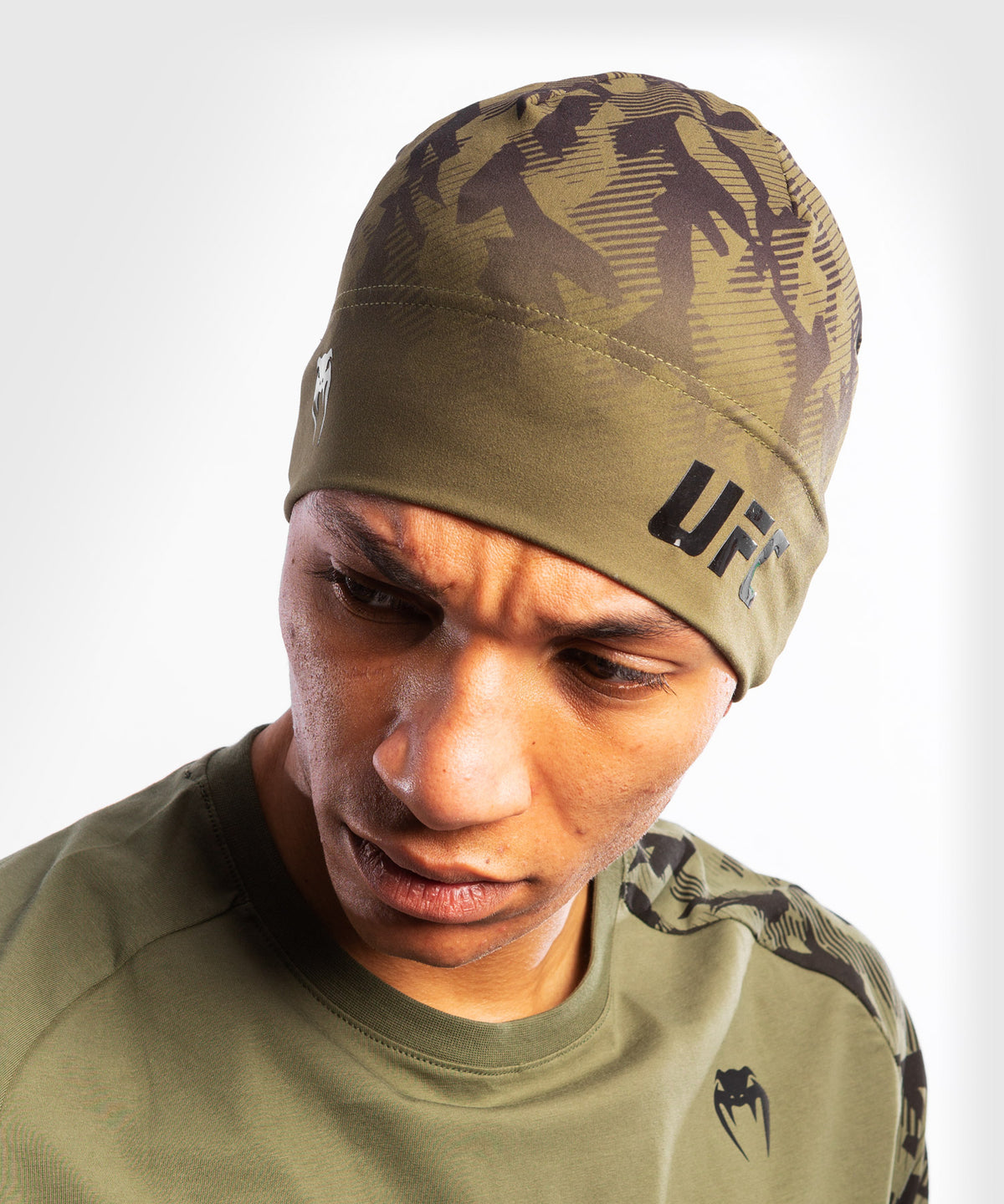 Bonnet Performance Unisexe UFC Venum Authentic Fight Week - Kaki